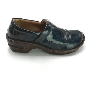 BOC‎ Born Concept Shoes Womens  Clogs Peggy Blue Navy Slip On Pump 9